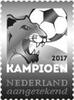 Zilveren Postzegel onze Oranjeleeuwinnen kampioen -