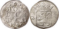 Dubbele wapenstuiver 1790 Holland FDC-