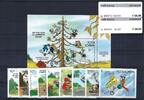 Themazegels Walt Disney Roemenië nr. 4243/4251 + bl. 225 -