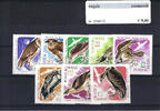 Themazegels Vogels Roemenië nr. 2568/2575 -