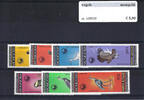 Themazegels Vogels Mongolië nr. 1699/1705 -