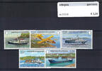 Themazegels Schepen Guernsey nr. 232/236 -