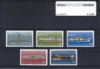 Themazegels Schepen Duitsland nr. 483/487b -