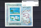 Themazegels Schepen Dominica nr. bl. 28 -