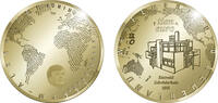 10 Euro Rietveld herdenkingsmunt goud -