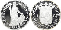 1 Gulden Replica in Zilver -