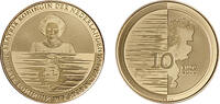 10 Euro Nederland Waterland herdenkingsmunt goud -