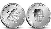 5 euro Beemster verzilverd herdenkingsmunt -