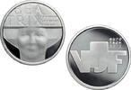 5 Euro Beeldhouwkunst herdenkingsmunt verzilverd -
