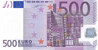 500 Euro biljet met handtekening W.F. Duisenberg (X/R003) -