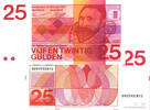 25 gulden 1971 Sweelinck 84-2 kwaliteit unz