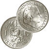  zilver kwaliteit 1 Gulden 1967 st