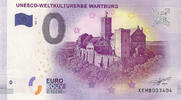 0 Euro Biljet Duitsland 2017 - Weltkulturerbe Wartburg -