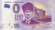 0 Euro biljet Turkije 2019 - Samsun -