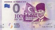0 Euro biljet Turkije 2019 - Erzurum -