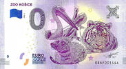 0 Euro biljet Slowakije 2018 - Zoo Kosice -