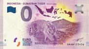 0 Euro biljet Indonesië 2019 - Sumatran Tiger #005000 -