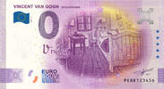 0 Euro biljet Nederland 2022- Vincent van Gogh IV De Slaapkamer -