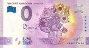 0 Euro biljet Nederland 2022 - Van Gogh Zonnebloemen #002000 -