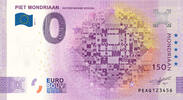 0 Euro biljet Nederland 2022 - Mondriaan Victory Boogie Woogie -