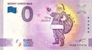 0 Euro biljet Nederland 2022 - Merry Christmas -