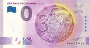 0 Euro biljet Nederland 2022 - Erasmus Programme -