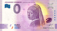0 Euro biljet Nederland 2021 - Vermeer Meisje met de Parel ANNIVERSARY -