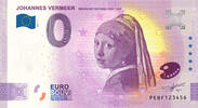 0 Euro biljet Nederland 2021 - Vermeer Meisje met de Parel #000333 -