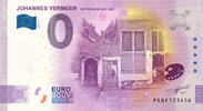 0 Euro biljet Nederland 2021 - Vermeer Het Straatje #003333 -