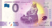 0 Euro biljet Nederland 2021 - Vermeer Het Melkmeisje #003333 -
