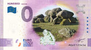 0 Euro biljet Nederland 2021 - Hunebed Drenthe KLEUR -