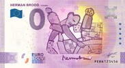 0 Euro biljet Nederland 2021 - Herman Brood Fishing -