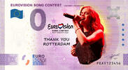 0 Euro biljet Nederland 2021 - Eurovisie Songfestival Stefania Liberakakis KLEUR -