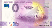 0 Euro biljet Nederland 2021 - Eurovisie Songfestival Rotterdam -