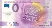 0 Euro biljet Nederland 2020 - Woudagemaal ANNIVERSARY -