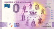 0 Euro biljet Nederland 2020 - Vorsten van Nederland Koninkrijk van Oranje-Nassau -