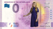 0 Euro biljet Nederland 2020 - Prinses van Oranje Amalia KLEUR -