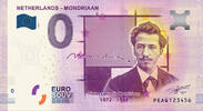 0 Euro biljet Nederland 2020 - Piet Mondriaan -