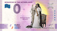0 Euro biljet Nederland 2020 - Koningin Beatrix KLEUR -