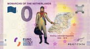 0 Euro biljet Nederland 2020 - Koning Lodewijk Napoleon KLEUR -
