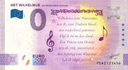 0 Euro biljet Nederland 2020 - Het Wilhelmus ANNIVERSARY -