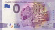 0 Euro biljet Nederland 2020 - 75 jaar Vrede en Vrijheid II Hotel de Wereld ANNIVERSARY EDITION -