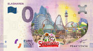 0 Euro biljet Nederland 2019 - Slagharen KLEUR -