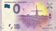 0 Euro biljet Nederland 2019 - Keukenhof Tulip Fields -