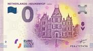 0 Euro biljet Nederland 2019 - Keukenhof Castle -