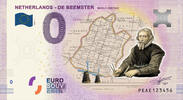 0 Euro biljet Nederland 2019 - De Beemster KLEUR -