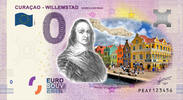 0 Euro biljet Nederland 2019 - Curaçao Willemstad KLEUR -