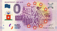 0 Euro biljet Nederland 2018 - Maastricht MIF KLEUR -