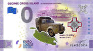 0 Euro biljet Malta 2020 - George Cross Island KLEUR -