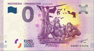 0 Euro biljet Indonesië 2019 - Orangutan #005000 -